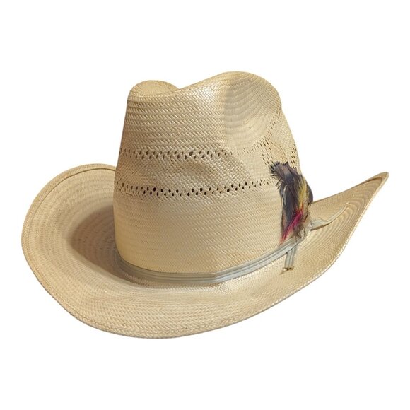 Vtg Bailey “U-ROLLIT” Western Cowboy Hat Size 7 1/8 Made USA - Picture 4 of 8